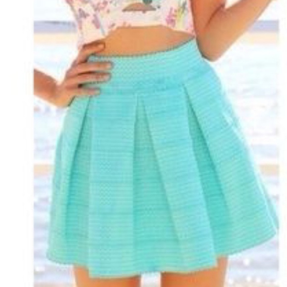 english rose Dresses & Skirts - Mint fit & flare mini